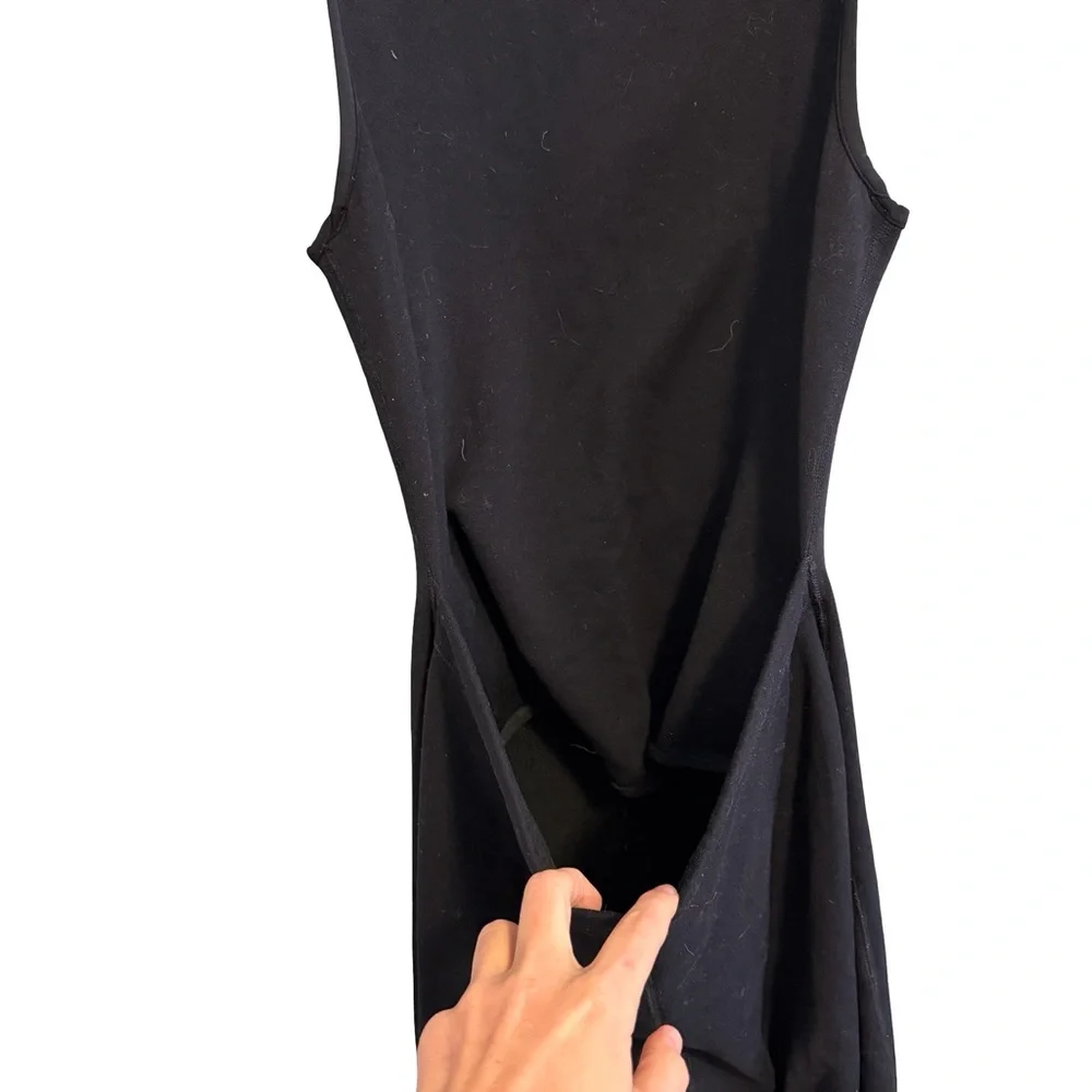 Cabela's Polartec‎ Black Zip-Front Sleeveless bodysuit Medium